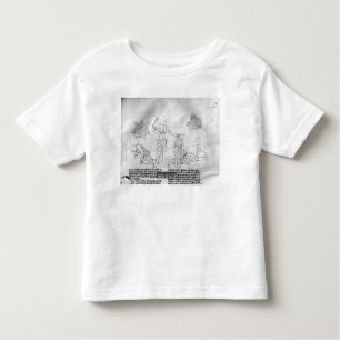 T-shirt Pour Les Tous Petits Armer un chevalier sur un champ de bataille
