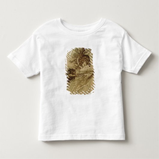 T-shirt Pour Les Tous Petits Arthur Rackham | Les Rhinemaidens taquinant Alberi (Devant)
