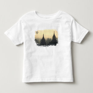 T-shirt Pour Les Tous Petits Asie, Birmanie, (Myanmar), Pagan (Bagan) Montgolfi