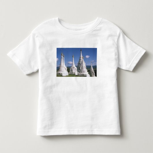 T-shirt Pour Les Tous Petits Asie, Myanmar, lac Inle. Pagodes. 2 (Devant)