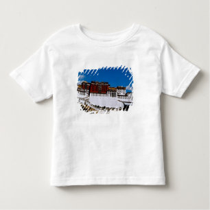 T-shirt Pour Les Tous Petits Asie, Tibet, Lhassa, Potala Palace aka Red 2