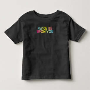 T-shirt Pour Les Tous Petits Assalamu Alaikum Paix Soyez sur vous arabe islamiq