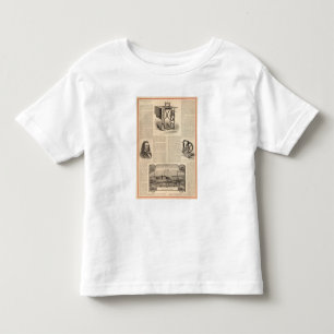 T-shirt Pour Les Tous Petits Assortiment de couture de Howe avec le croquis de