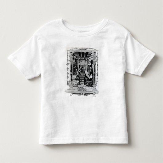 T-shirt Pour Les Tous Petits Atelier d'impression (Devant)