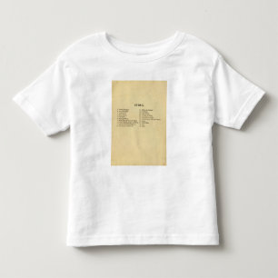 T-shirt Pour Les Tous Petits Atlas américain de l'école de Grigg