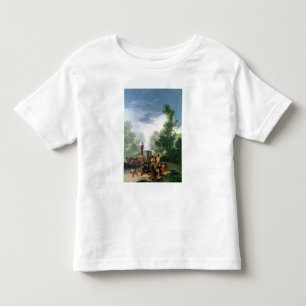 T-shirt Pour Les Tous Petits Attaque de Francisco Jose de Goya y Lucientes