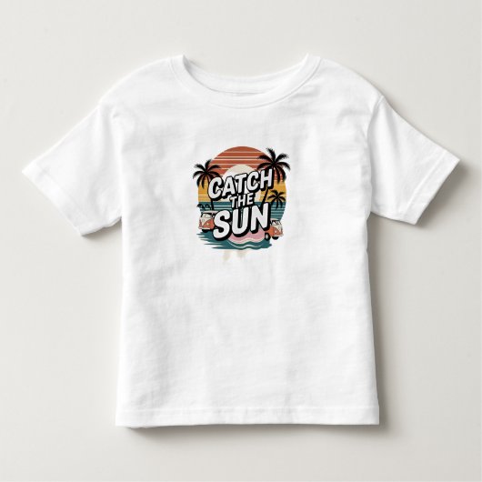 T-shirt Pour Les Tous Petits Attrapez le soleil (Devant)