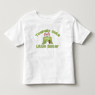T-shirt Pour Les Tous Petits Aujourd'hui mignonne petite soeur