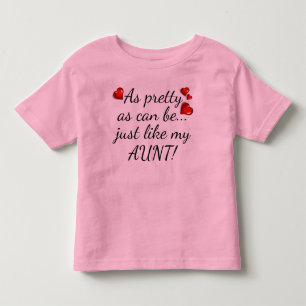 T-shirt Pour Les Tous Petits Aussi assez que peut être la robe de tante bébé