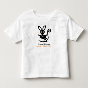 T-shirt Pour Les Tous Petits Australie - Sauvez des BILBES - Graphique animal -
