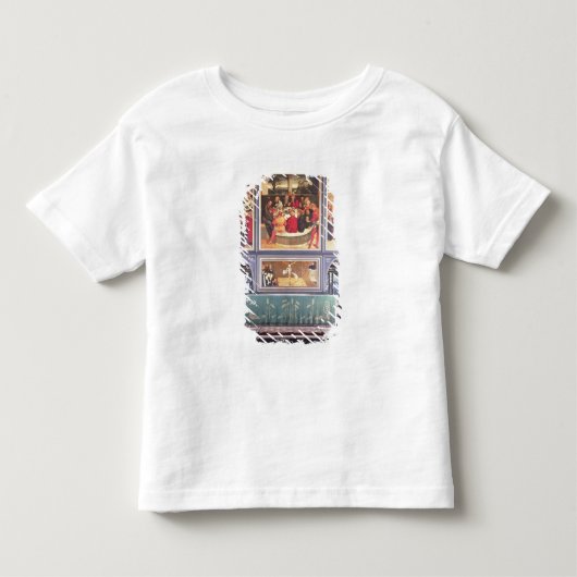 T-shirt Pour Les Tous Petits Autel avec un triptyque dépeignant (Devant)