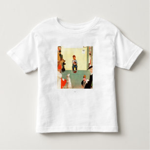T-shirt Pour Les Tous Petits Aux Vets de Norman Rockwell