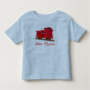 T-SHIRT POUR LES TOUS PETITS AVENIR ENGINEER-T-SHIRT --CAMBUSE ROUGE