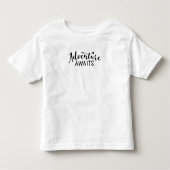 T-shirt Pour Les Tous Petits Aventure Attend (Devant)