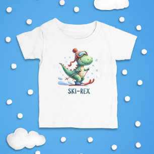 T-shirt Pour Les Tous Petits Aventure Ski-Rex