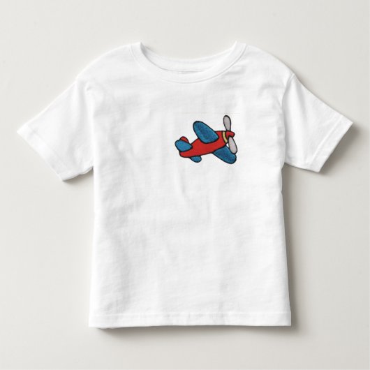 T-shirt Pour Les Tous Petits Avion (Devant)