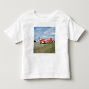 T-shirt Pour Les Tous Petits avion F2G-1D Super Corsair au spectacle aérien à