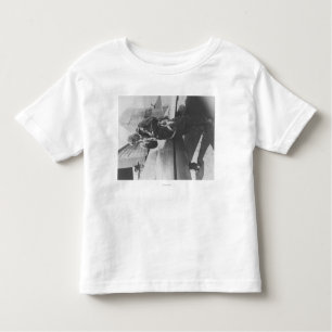 T-shirt Pour Les Tous Petits Avion pilote d'embarquement de Howard Hughes