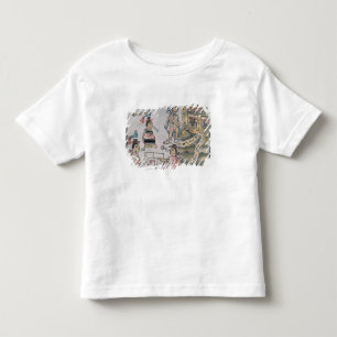 T-shirt Pour Les Tous Petits Aztèques consultant et suivant une carte