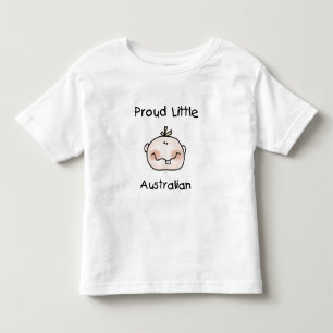 T-shirt Pour Les Tous Petits Baby Boy Fier Petit Australien