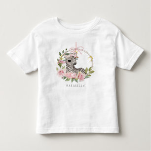 T-shirt Pour Les Tous Petits *~* Baby Zebra Floral Swing Jungle Girl Toddler