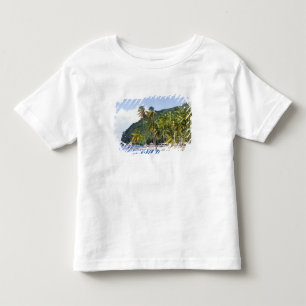 T-shirt Pour Les Tous Petits Baie de Marigot, Sainte-Lucie, Caraïbes