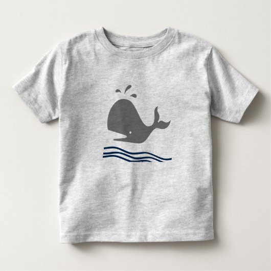 T-shirt Pour Les Tous Petits Baleine (Devant)