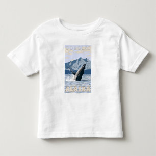 T-shirt Pour Les Tous Petits Baleine de bosse - Douglas, Alaska