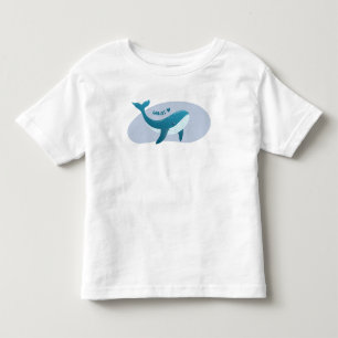 T-shirt Pour Les Tous Petits Baleine mignonne
