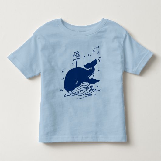 T-shirt Pour Les Tous Petits Baleines (Devant)