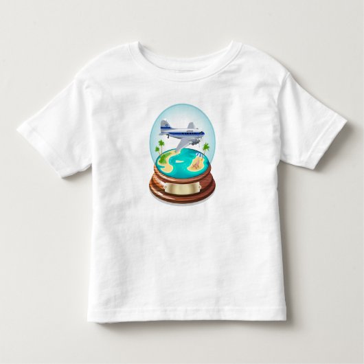 T-shirt Pour Les Tous Petits Balle de cristal d'été (Devant)