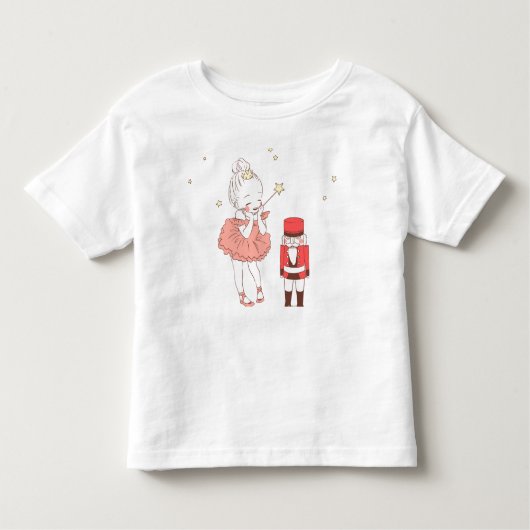 T-shirt Pour Les Tous Petits Ballet くるみ割り人形 (Devant)