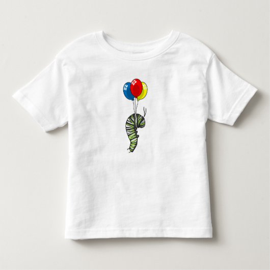 T-shirt Pour Les Tous Petits Balloon caterpillar (Devant)