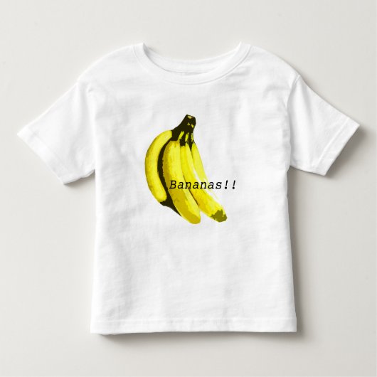 T-shirt Pour Les Tous Petits bananes, bananes ! ! (Devant)