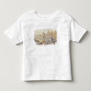 T-shirt Pour Les Tous Petits Bande dessinée dépeignant des campagnards partan