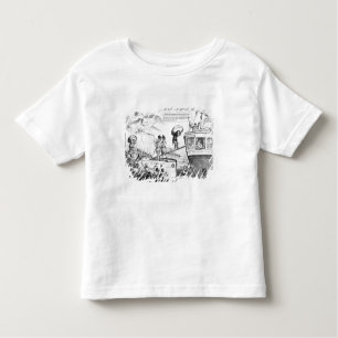 T-shirt Pour Les Tous Petits Bande dessinée satirique au sujet de l'état de