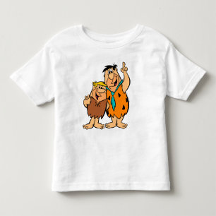 T-shirt Pour Les Tous Petits Barney Rubble et Fred Flintstone