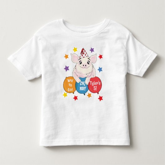 T-shirt Pour Les Tous Petits Barnyard Animaux fête d'anniversaire (Devant)