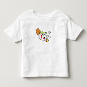 T-shirt Pour Les Tous Petits Base-ball avec Baseball Glove & Cap