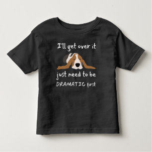 T-shirt Pour Les Tous Petits Basset Hound Dog Je vais me débrouiller, j'ai just