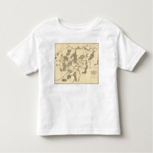 T-shirt Pour Les Tous Petits Bataille de rivière de pierres - guerre civile 2