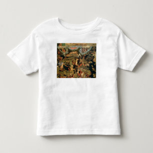 T-shirt Pour Les Tous Petits Bataille entre les troupes russes et tatars