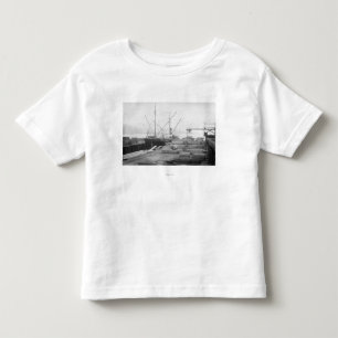 T-shirt Pour Les Tous Petits Bateau de Hubbard de bois de charpente de