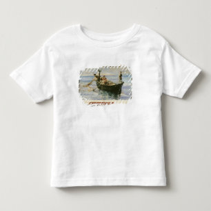 T-shirt Pour Les Tous Petits Bateau de pêche de Henri De Toulouse-Lautrec ,