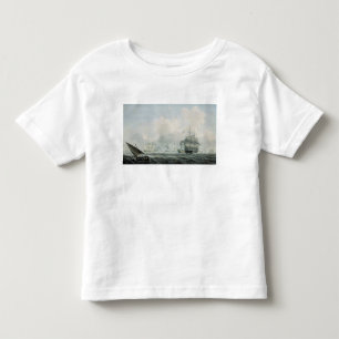 T-shirt Pour Les Tous Petits Bateaux anglais de guerre