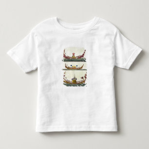 T-shirt Pour Les Tous Petits Bateaux chinois de Cochin, illustration de