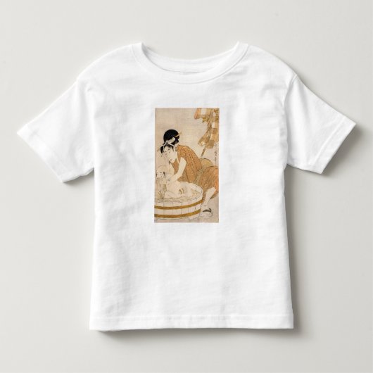 T-shirt Pour Les Tous Petits Bath, période d'Edo (Devant)