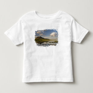 T-shirt Pour Les Tous Petits Bear Butte se reflète dans le lac Bear Butte près