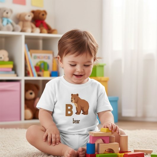 T-shirt Pour Les Tous Petits Bear Hug Toddler Tee