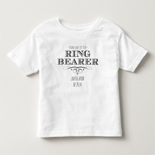 T-shirt Pour Les Tous Petits Bearer Tee (Devant)
